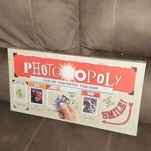 Photo Opoly Board Game NIP